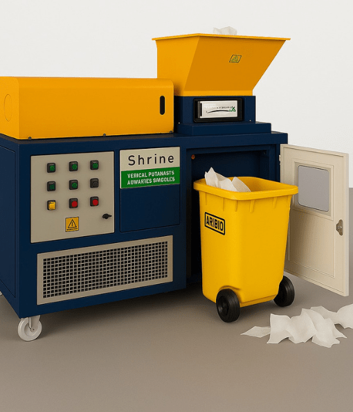 MSW-Shredder mchine