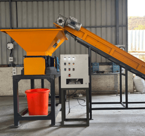 Shedder With Conveyor