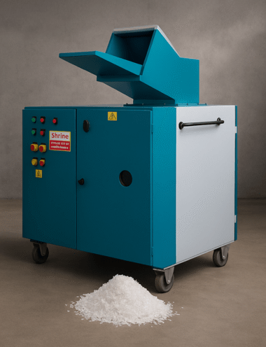 Single sredder machine