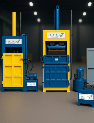 Vertical Scrap Baling Press-feature