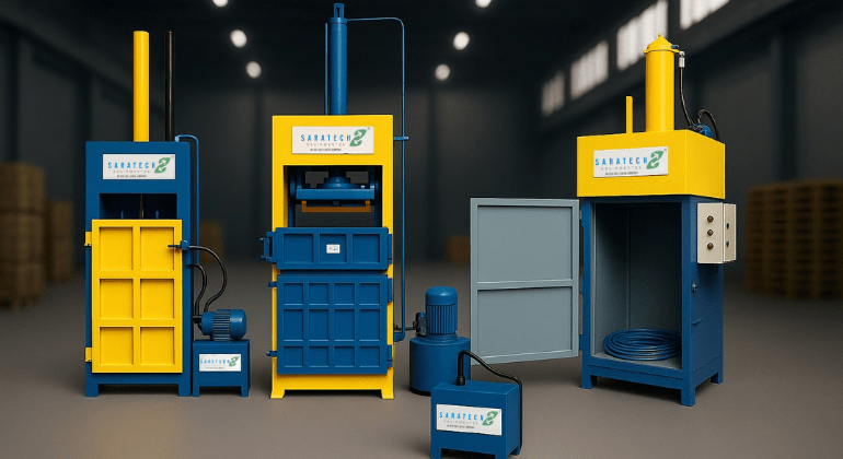 Vertical Scrap Baling Press Vertical Scrap Baling Press